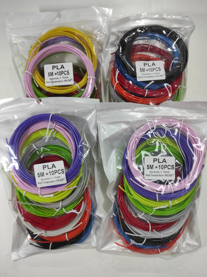 Pack de 10 filamentos PLA de color de 1,75 mm - additional image 6