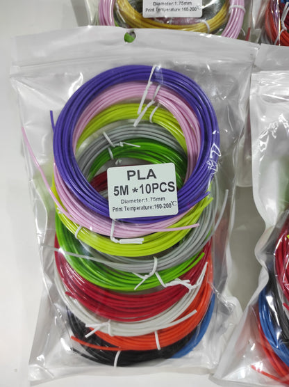 Pack de 10 filamentos PLA de color de 1,75 mm - additional image 8