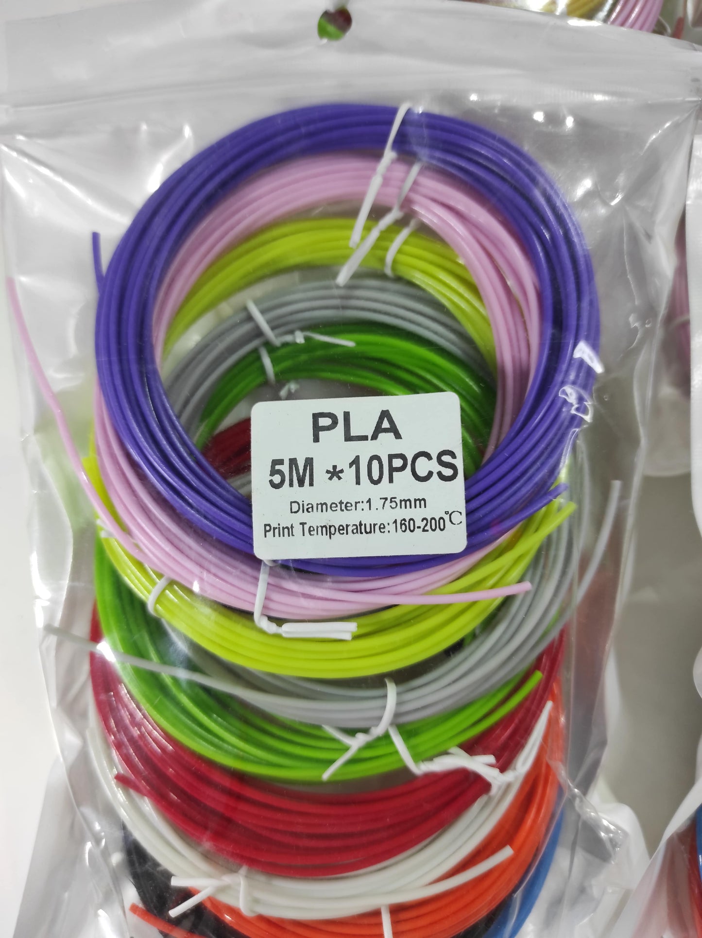 Pack de 10 filamentos PLA de color de 1,75 mm - additional image 9