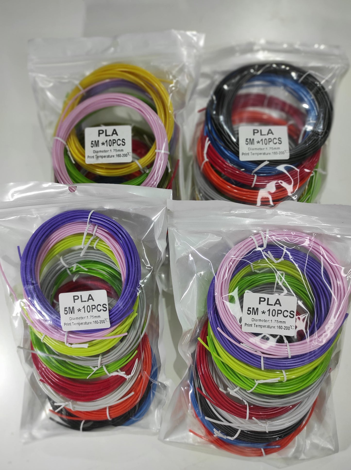 Pack de 10 filamentos PLA de color de 1,75 mm - additional image 10