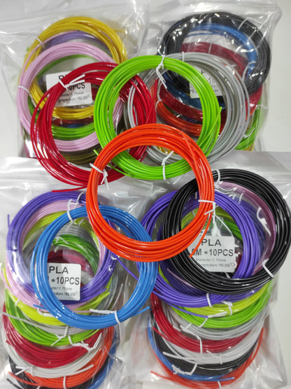 Pack de 10 filamentos PLA de color de 1,75 mm - additional image 12