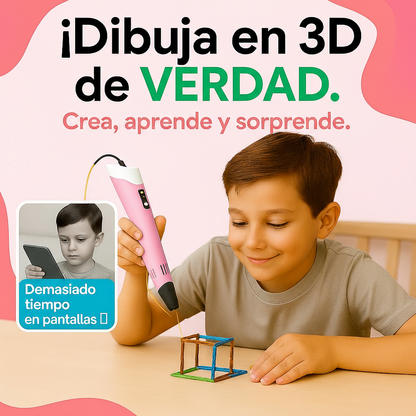 Bolígrafo 3D para impresión de Objetos