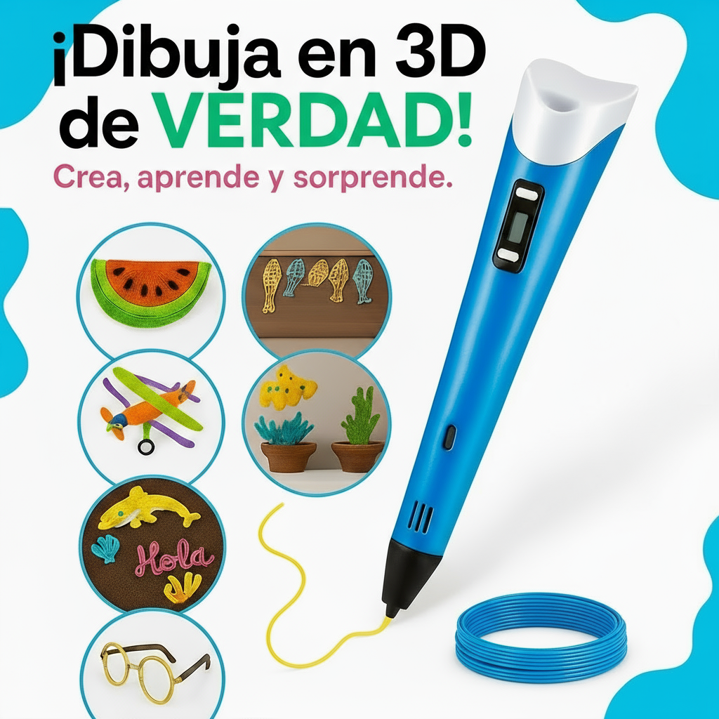 Kit de inicio para bolígrafo 3D