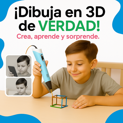 Kit de inicio para bolígrafo 3D
