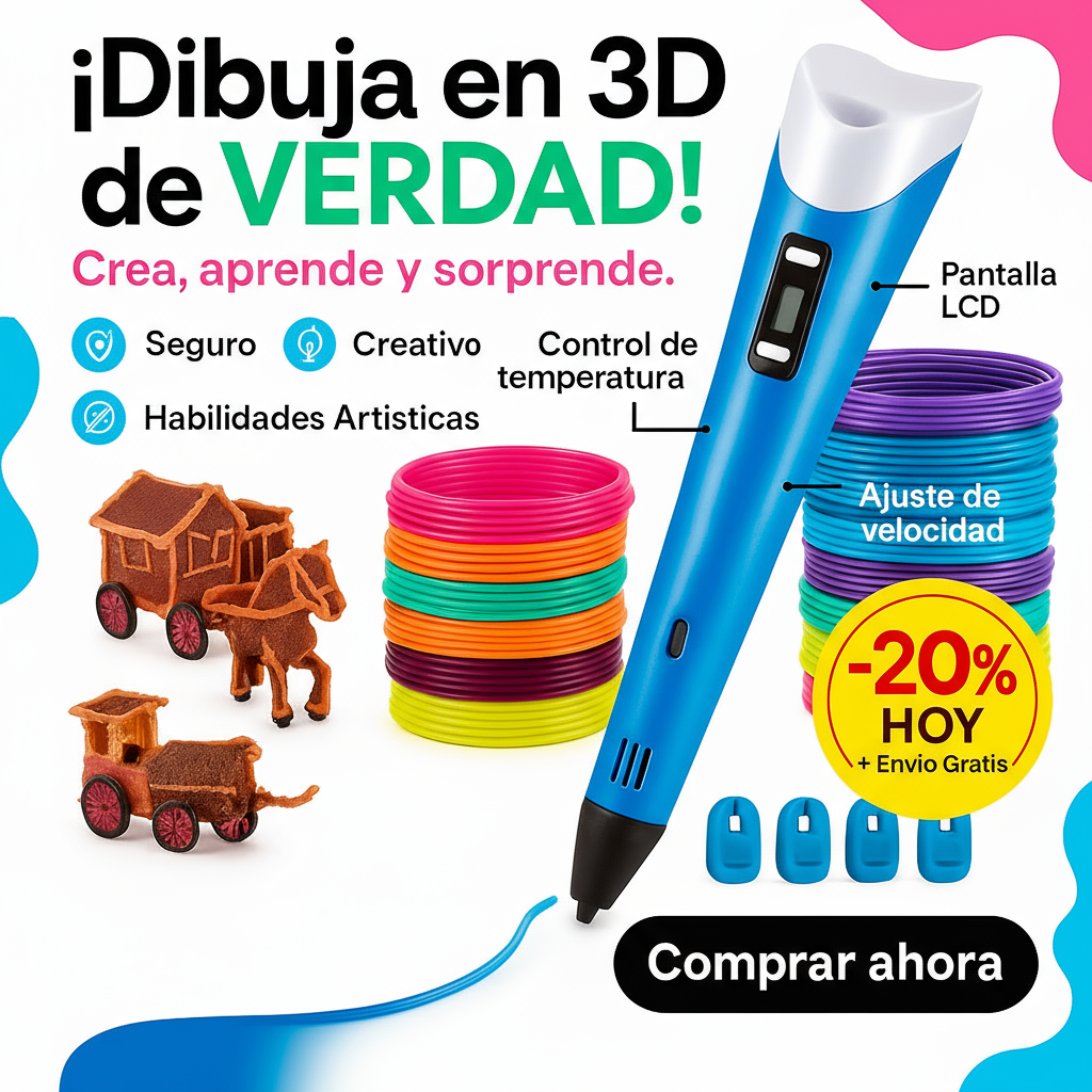Kit de inicio para bolígrafo 3D