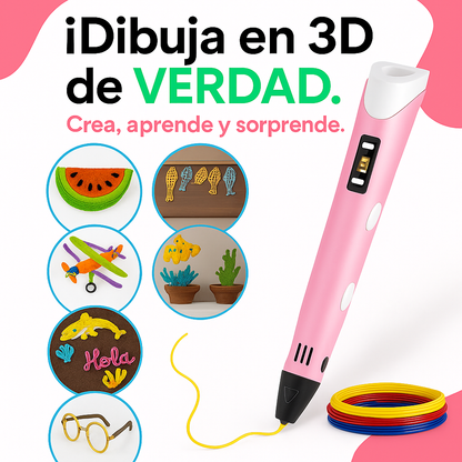 Bolígrafo 3D para impresión de Objetos